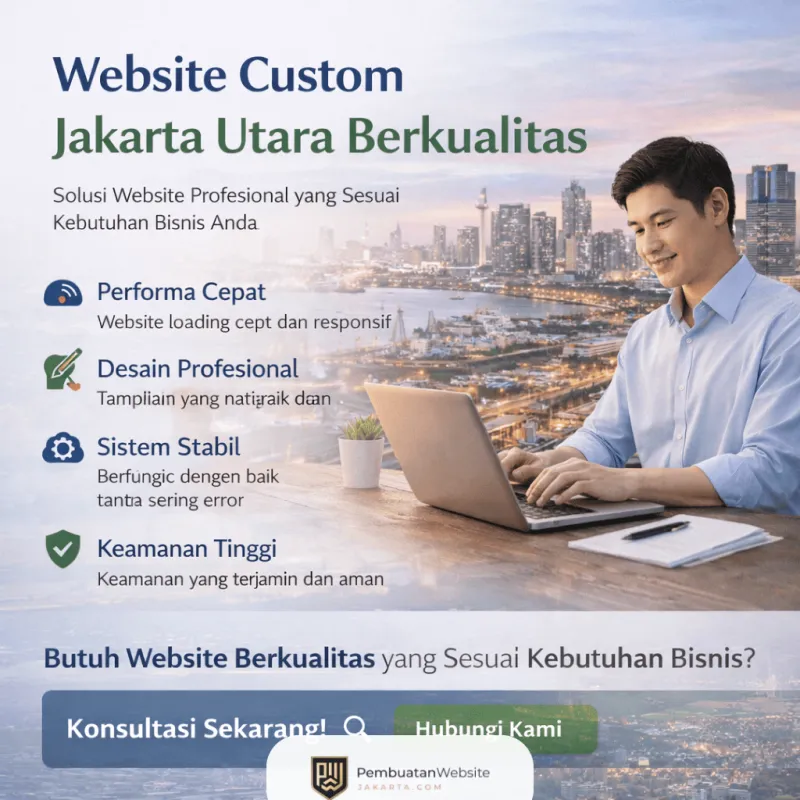 Website Custom Jakarta Utara Berkualitas
